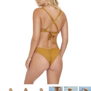 PQ GOLD PEARL BASIC RUCHED BOTTOMS